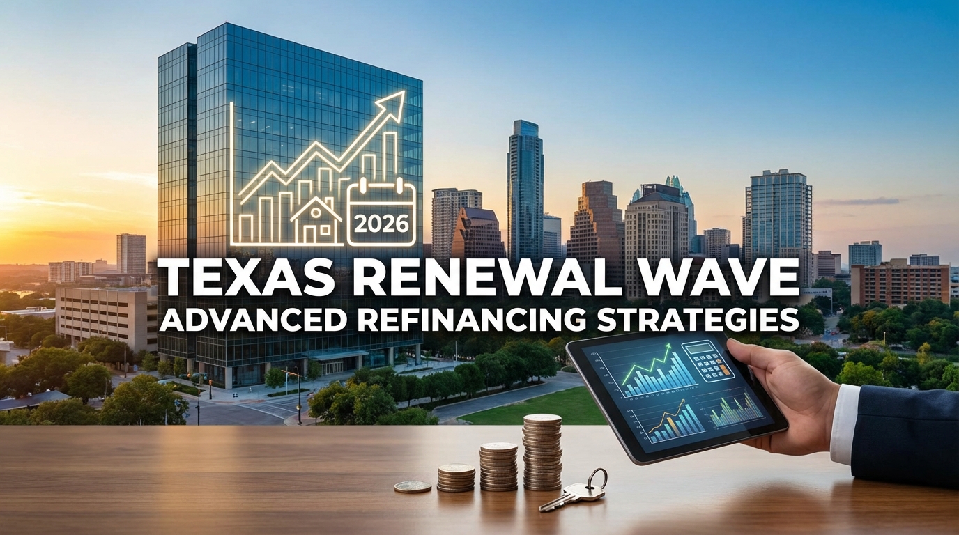 Create a professional hero image for this section. Context: The 2026 Texas Renewal Wave: Advanced Re