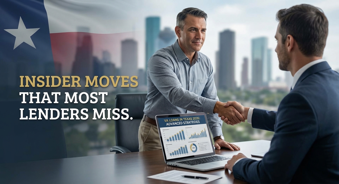 Create a professional hero image for this section. Context: VA Loans in Houston and Texas 2026: Adva