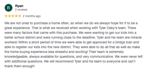 Ryan - Bridge Loan Review